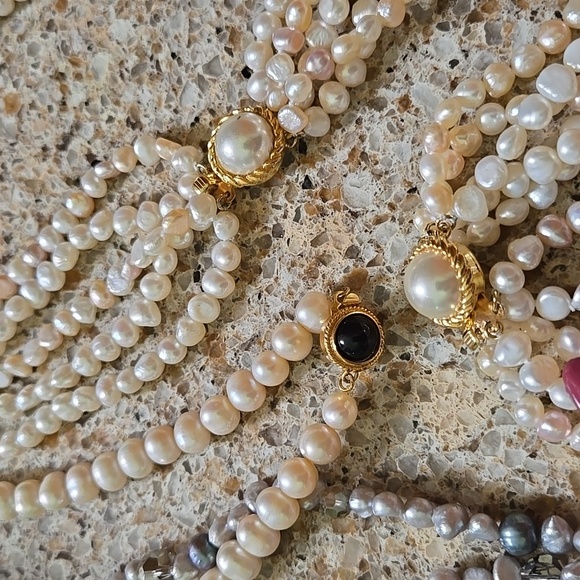 Rice & Baroque Pearl Jewelry Lot w/ Decor Pearl panda - Picture 12 of 16